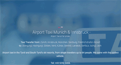 Desktop Screenshot of flughafentaxi-innsbruck-muenchen.com